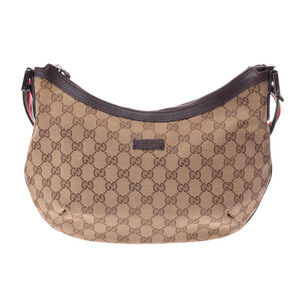 Gucci GG shoulder bag beige canvas